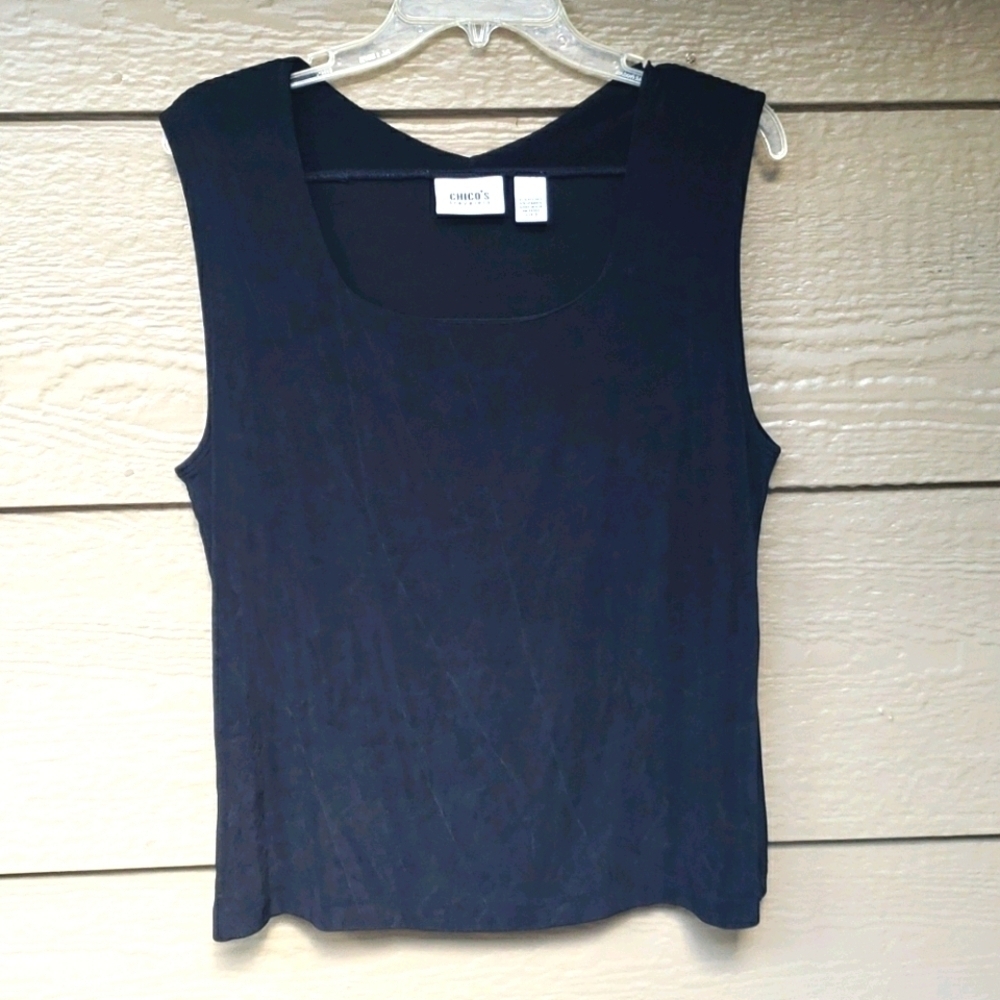 Chico's TRAVELERS CLASSIC ESSENTIAL TANK XL
